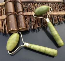 Jade Roller Facial Face Massager Massage Tool Body Beauty Natural Stone Spa