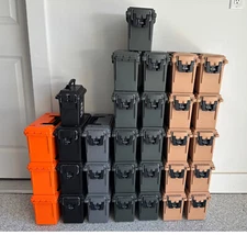 Sheffield 12626 Ammo Storage Box, Stackable .30 Cal * Select Color *