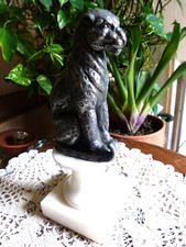 Ancienne statuette PANTHERE Art DECO signéeJAMAR