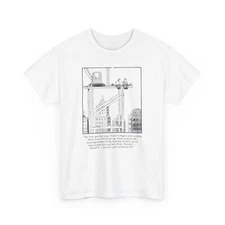 Should I Push Someone Off? Unisex Heavy Cotton Tee