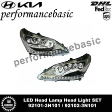 New OEM LED Head Lamp Head Light LH & RH SET for HYUNDAI EQUUS 2013-2015