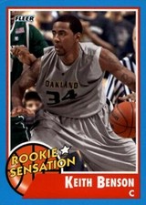 2011-12 Fleer Retro #79 Keith Benson Oakland Golden Grizzlies Golden St. Warrior