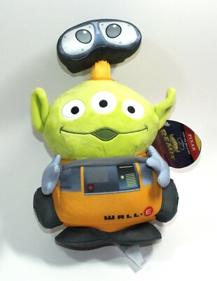 Disney Parks Plush Pixar Toy Story Remix Alien as Wall E Little Green Men Doll 