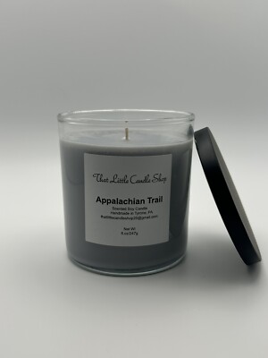 Appalachian Trail 10oz Soy Candle. Handmade made. Free Shipping