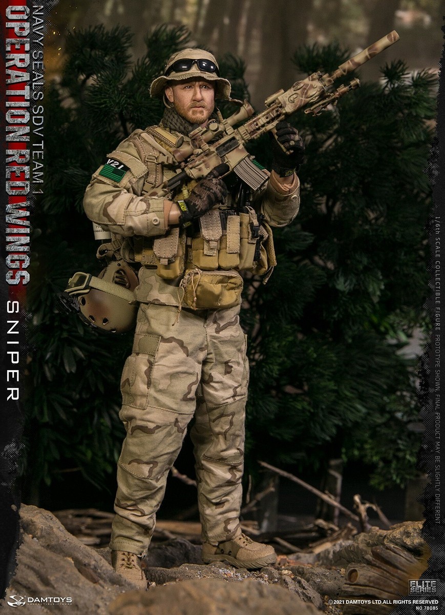 DAMTOYS DAM 78085 1/6 Operation Red Wings Seal Carrier Sniper