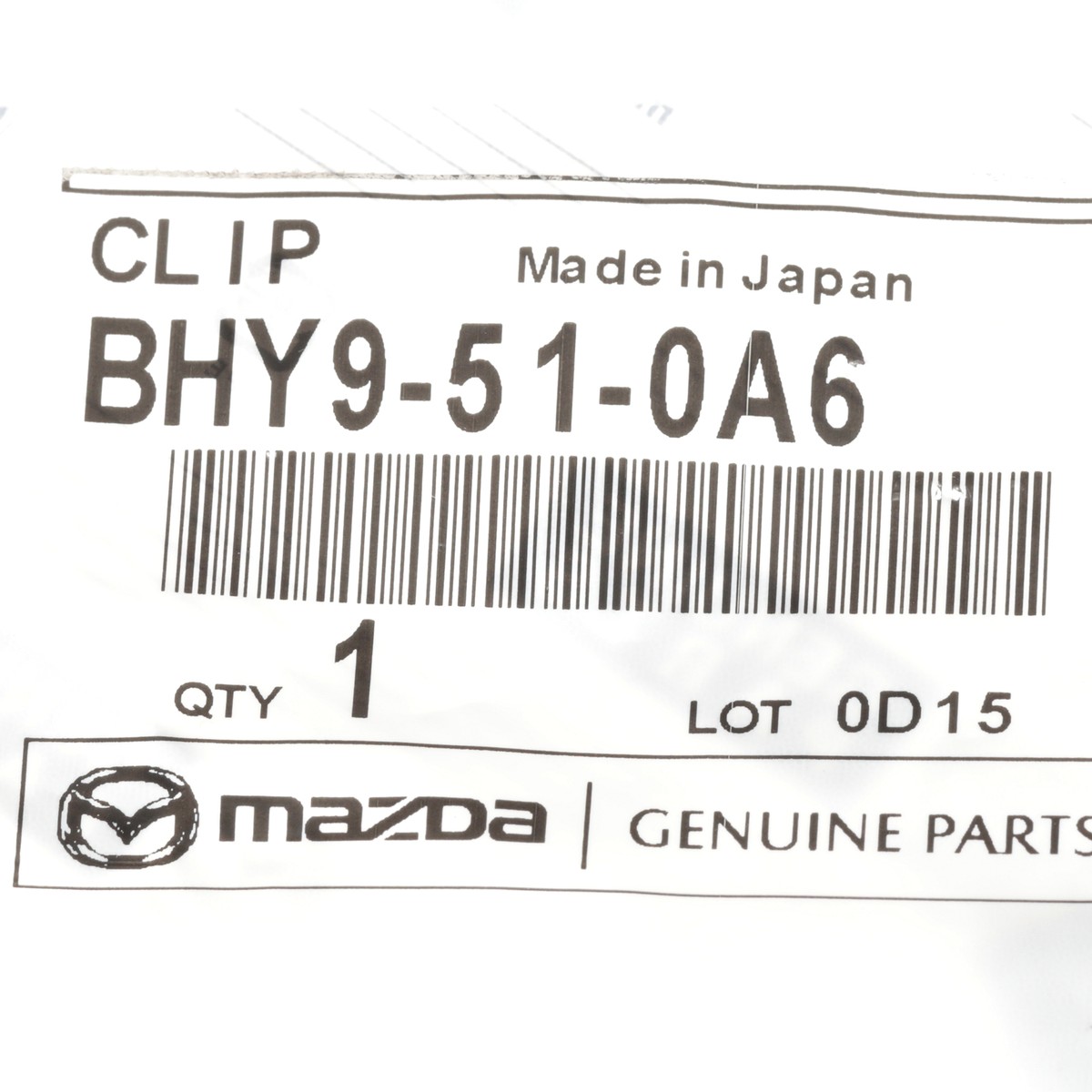 ぴページ NEW OE GENUINE Mazda 2014-2021 Mazda3 Spoiler Assembly Clip