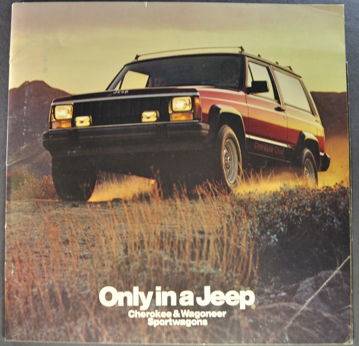 1985 Jeep Brochure Cherokee SportWagon Wagoneer Chief Limited