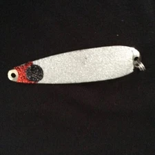 High Percentage Salmon Trolling Spoon With Hyper Vis Tape Not Paint 4 3/4”