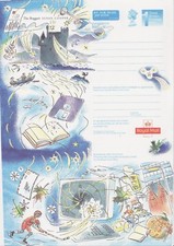 GB Stamps Aerogram / Air Letter APS132 - 1st NVI The Boggart Book Issue 1998