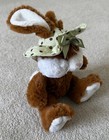 Ganz Sunny Bunny HE9855 Bunny Rabbit Plush Polka Dot Sun Hat Easter — photo 4