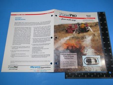 Vintage FoamPro Brochure Model 1600 Brush Rigs Skid Units  Fire Apparatus  M6614