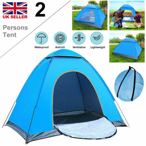 Tente Ferrino Tenda Ibiza 2 Places Bleue, Camping, Scout, Voyage, Neuve