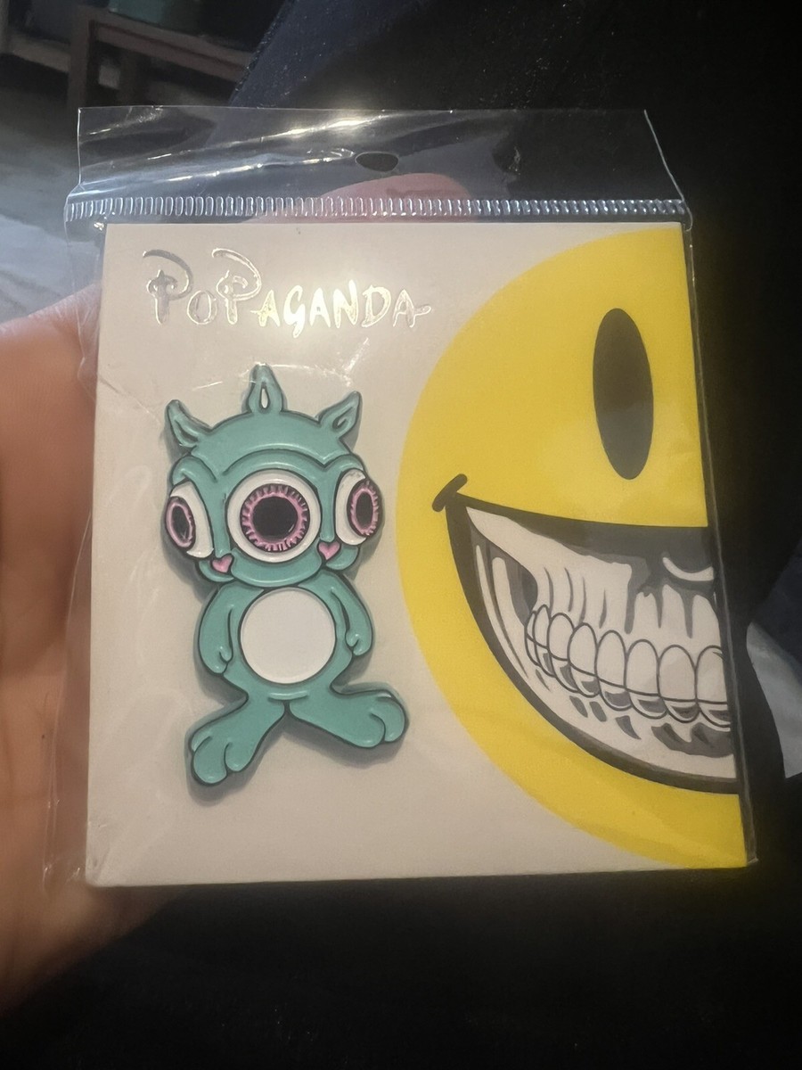Ron English Pin Popaganda PopLife Sold Out Art Basel Three