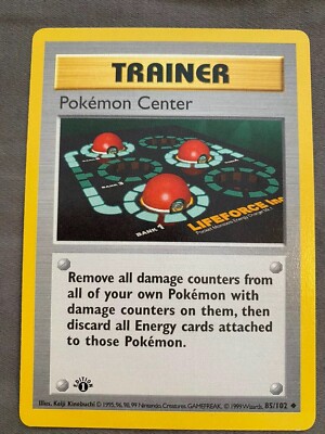 1999 Pokemon Base Set 1st Edition Pokemon Center 85/102 Mint | eBay