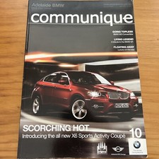 Adelaide BMW Communique Magazine Spring 2008 Mini JC Works M3 Convertible M1 X6