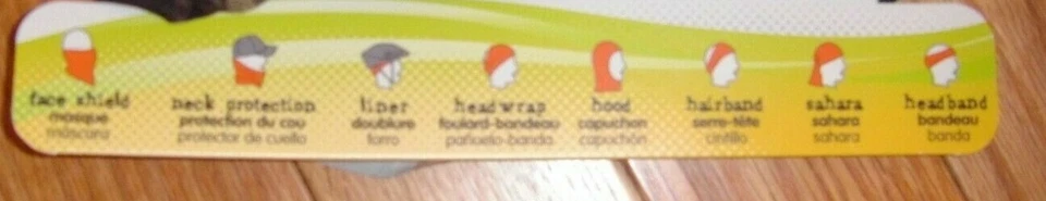 TURTLE FUR Totally Tubular~SUN SHELL~8 Ways to Wear Neck Gator~MOSSY OAK~UPF 50  - Image 2 of 3