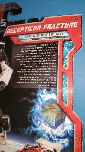 Transformers Fracture Deception Allspark Deluxe Walmart Esclusivo Hasbro Nuovo - Foto 10 di 14