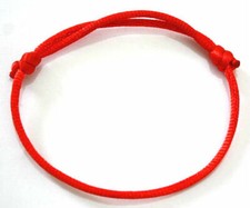 2 Cord STRING KABBALAH LUCKY Adjustable BRACELETS Against Evil Eye for Success