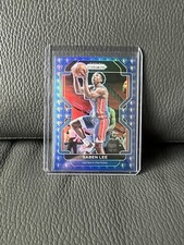2021-22 Panini Prizm Basketball #205 Saben Lee 75th Anniversary Prizm Pistons SP