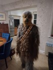 chewbacca star wars fancy dress cosplay costume full suit unisex used once