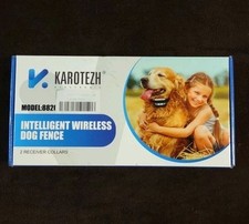 Karotezh Intelligent Wireless Dog Fence Model 882C 2 Receiver Collars NEW
