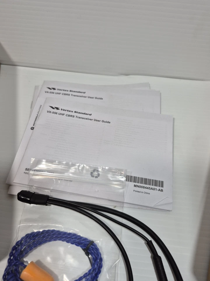 Paquete de dos comunicaciones Vertex Pit to Car Motorsport Bathurst Supercars Racing Foto 3 de 4