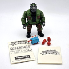 Ninja Turtles Mutations MUTATIN' ROCKSTEADY 1992 Playmates TMNT Near Complete