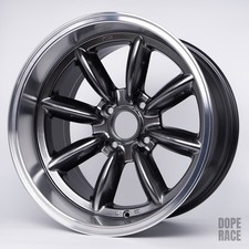 1 Rota Rb-x 17x9.5 Et-19 4x114.3 73 Hub Wheel Rim Royal Hyper Black 280zx