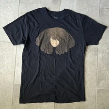 Erykah Badu Afro T Shirt Black Sz Large Neo Soul Music Retro Streetwear HTF