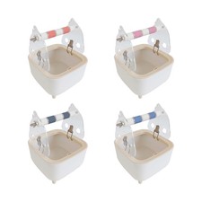 Parrot Toilet Stand Bird Perch Play Stand Bite Toys Interactive Stand Fixed