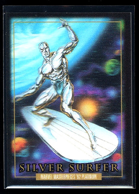 2024 Marvel Masterpieces '92 Platinum Lenticular SILVER SURFER Sp 3D X-Men MCU