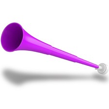 24 Inch Vuvuzela Plastic Collapsible Stadium Horn Cheering Trumpets Blow Horn