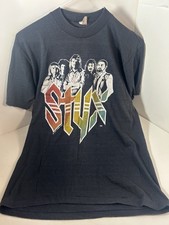 Vintage Styx 1978 1979 The Main Event Tour t shirt large