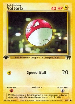 Voltorb [Team Rocket 69/82] Unlimited Common Pokemon TCG
