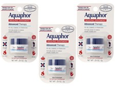 Aquaphor Healing Ointment, Advanced Therapy .25oz. Pack of 3 