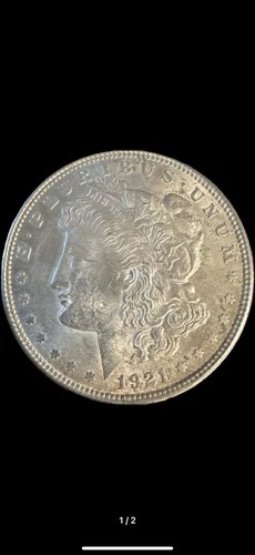 1921 morgan silver dollar