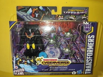 NiB! Transformers Cyberverse Sharkticons Hot Rod Figure set