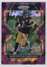 2021 Panini Prizm Purple Ice Prizm 95/225 Ben Roethlisberger #253 1i3m