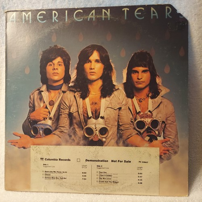 #ad American Tears Tear Gas 1975 Vinyl LP Album Promo Hard Rock Prog Rock VG VG $16.49