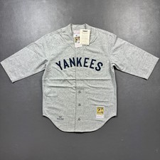 100% Authentic Babe Ruth Mitchell & Ness 1929 NY Yankees Jersey Size 36 S Mens