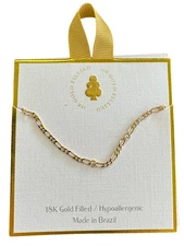 Gold RIbbon 18k Gold Filled Anklet 