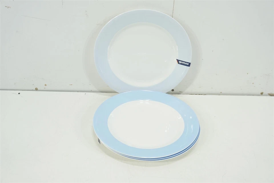 GIMEX Melamin Geschirr Set Sky 11tlg Camping Essgeschirr Reise Picknick Teller - Bild 3 von 4