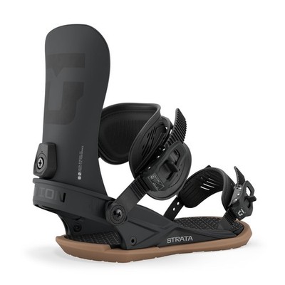 Union Strata Snowboard Bindings, Men's Medium (US 8-10), Black New 2027