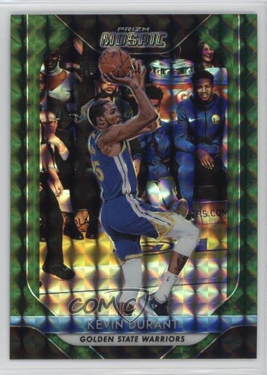 2018-19 Panini Prizm Mosaic Green Kevin Durant #53 12xq