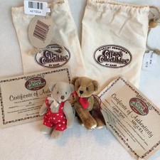 Ganz Cottage Collectibles miniature Bears: Miguel and Terry MWMT