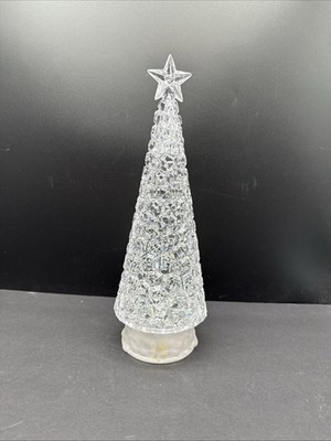 Kurt S.Adler 13-Inch Battery-Operated LED Light Up Christmas Tree W/Water