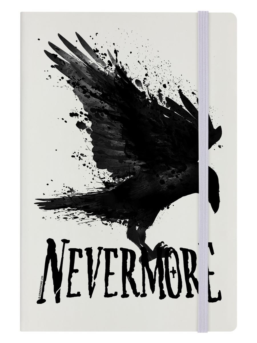 Notebook Nevermore A5 Hard Cover Cream 14 x 21cm