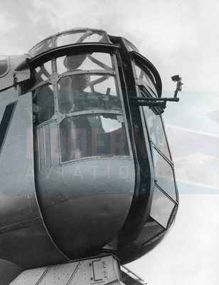 Boulton Paul Overstrand - Revolving Gun Turret - Original Foto