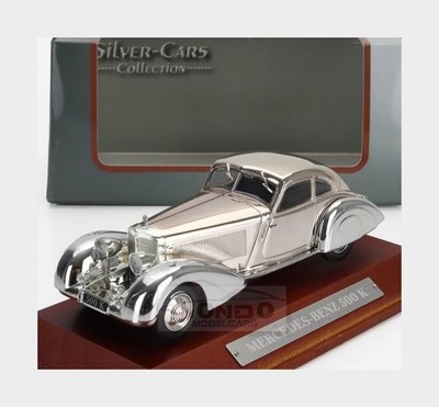 1:43 EDICOLA Mercedes Benz 500K 1935 Chrome ACH023-ABSIC105 Model