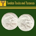 Lot of 2 • 1/10 oz .999 Silver Rounds • Buffalo / Indian Head • Highland Mint